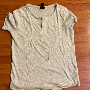 H&M white T